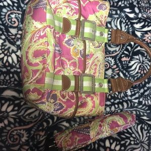 Matching umbrella and purse
